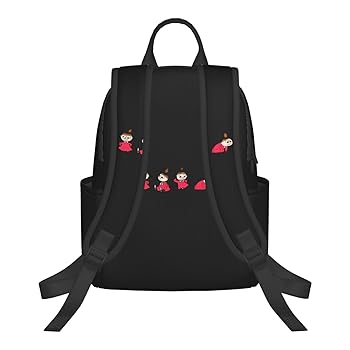 レスポートサック　ムーミンシリーズ　リトルミイ ブラック リュック バックパック レスポートサック ムーミンシリーズ リトルミイ ブラック